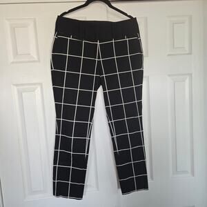 Candies Pants Women Black & White Size 9
